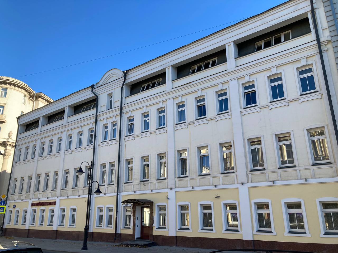 фасад дома, здание по адресу г Москва, ул Пятницкая, д 55/25 стр 4 
